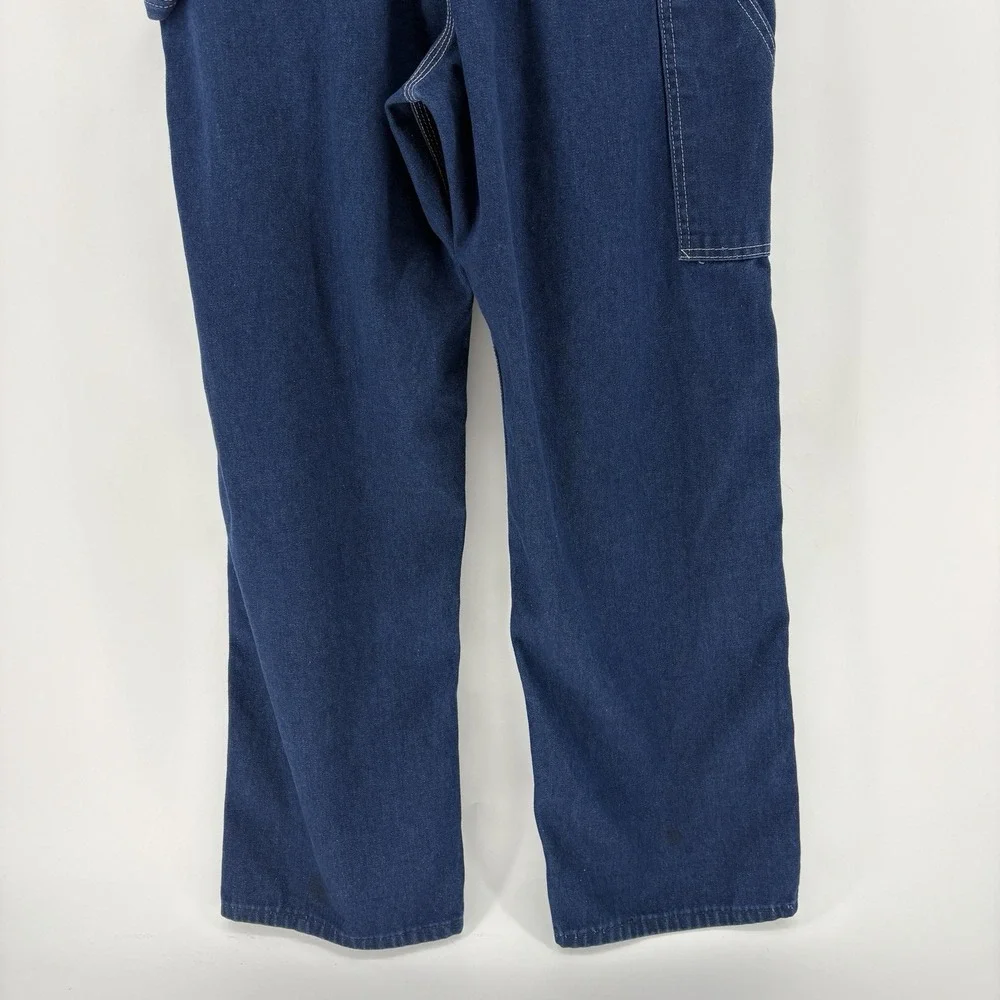 Vintage Sears Perma-Prest Workwear Carpenter Jeans USA Union Made Men's 36x32